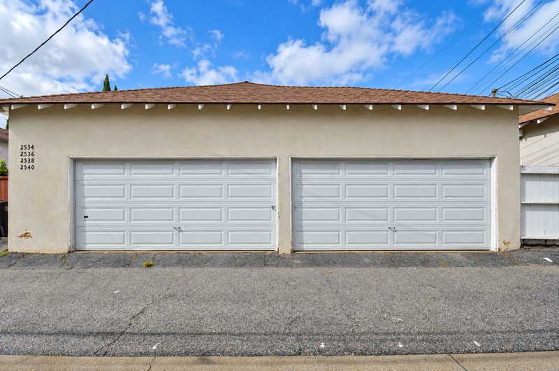 The garages